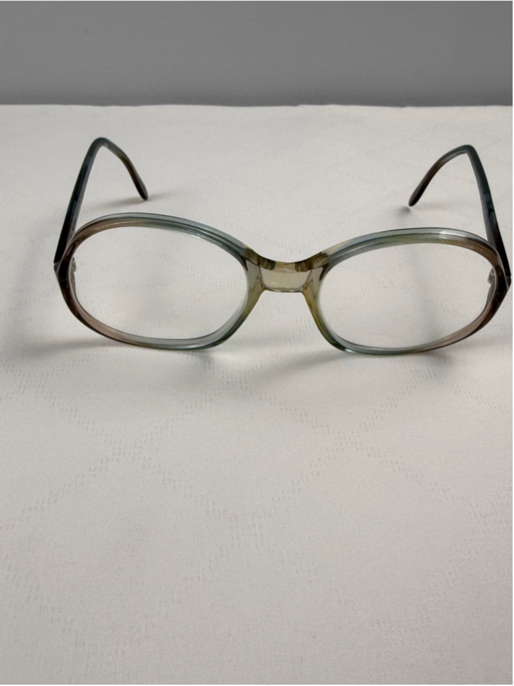 Vintage Mundial Celine Brown Green Women Eyeglasses Plastic Frame (frame only) - Picture 4 of 6